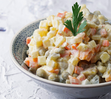 ensaladilla russa platos preparados refrigerados para hostelería BGrup