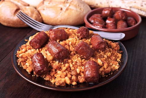 tapa de xorizoplatos preparados refrigerados para hostelería BGrup