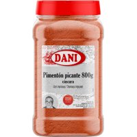 Pebre Vermell Dani Hostaleria Picant Closca Pot 800 Gr - 10550