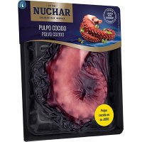 Pulpo Nuchar Selección En Su Jugo Cocido Bandeja Skin 180-200 Gr 1 Pata - 10697