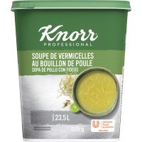 Sopa Knorr Pollo Con Fideos Deshidratada Bote 825 Gr - 10798