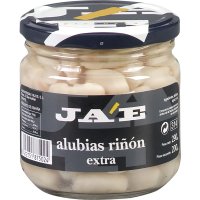 Alubias Ja'e Blancas Extra Cocidas Tarro 314 Ml - 12283