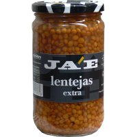 Lentejas Ja'e Extra Cocidas Tarro 580 Ml - 12296