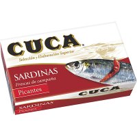 Sardinas Cuca Picantes 0º Lata 125 Gr - 12411
