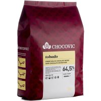 Cobertura Chocovic Tobado 64.5% Pur 5 Kg - 12662