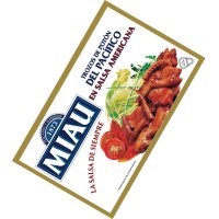 Calamars Miau En Salsa Americana Trossos Llauna Ol 120 Gr Abrefcil - 12790