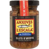 Anxoves Anxoves De L Escala Gourmet Pot En Oli D'oliva 100 Gr Filets 14/16 14/16 - 12870
