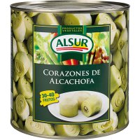 Alcachofa Alsur Corazones 30/40 Lata 3 Kg - 12908