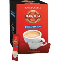 Cafè Marcilla Descafeïnat Soluble Sobre 2 Gr 100 Unitats - 13492