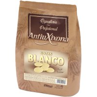 Gotas De Chocolate Antiu Xixona Blanco 1 Kg - 13554