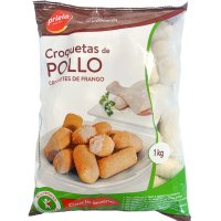 Croquetes Priela De L'àvia Pollastre Congelades 1 Kg - 14288