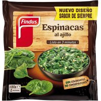 Espinacas Findus Al Ajillo Congeladas 1 Kg - 14381