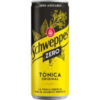 Refresc Schweppes Zero Tònica Llauna Sleek 33 Cl Pack 8 Premcollar - 1459