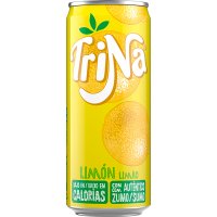 Refresco Trina Low Cal Limón Lata Sleek 33 Cl Pack 8 Premcollar - 1473