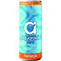 Refresco Aquarade Zero Naranja Lata Sleek 33 Cl - 1503