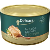 Muslos De Pato Delicass En Confit Lata 1 Kg 4 Piezas - 15046