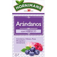 Té Hornimans Arándanos Con Hibisco 1.8 Gr 20 Sobres - 15362