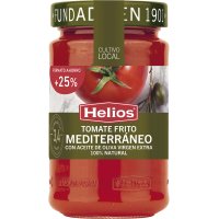 Tomate Helios Mediterraneo Aceite Oliva Virgen Extra Frito Tarro 380 Gr - 15562