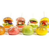 Mini Panecillos Laduc Burguer Colores Congelados 10 Gr 25 U + Topping - 15757