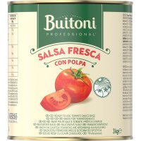 Salsa Buitoni Fresca Con Polpa Lata 3 Kg - 16185