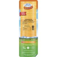 Queso Asturiana Hostelería Cheddar Lonchas Bandeja 1 Kg - 16268
