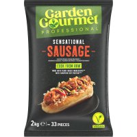 Salchichas Garden Gourmet Veganas Bolsa 2 Kg 33 Piezas - 16284