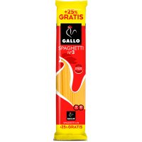 Espaguetti Gallo Nº 3 250 Gr + 25% Gratis - 16586