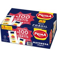 Mayonesa Prima Sobres 10 Gr 230 U +100 U Gratis - 16616