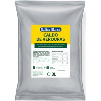 Caldo Gallina Blanca Concentrado Verduras Bajo En Sal Doy-pack 3 Lt - 16630