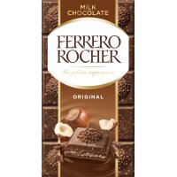 Chocolate Ferrero Rocher Original Tableta 90 Gr - 16632