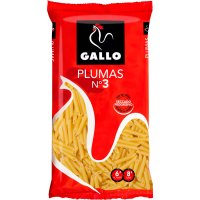 Macarrones Gallo Nº 3 Pluma 250 Gr - 16822