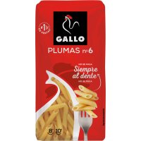 Macarrones Gallo Nº 6 Pluma 500 Gr - 16830