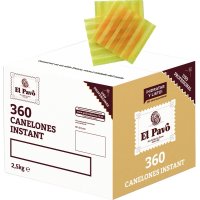 Canelons El Pavo Instantànea Caixa 2.5 Kg 360 Plaques - 17539