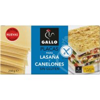 Lasanyes I Canalons Gallo Sense Gluten Caixa 250 Gr - 17843