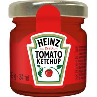 Ketchup Heinz Roomservice Vidrio 39 Gr 80 U - 17906