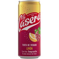 Refresco Casera Tinto Limón Lata 33 Cl Sleek - 182