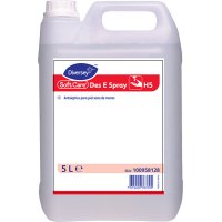 Solució Hidroalcohòlica Soft Care Des E Spray Mans Garrafa 5 Lt - 18327