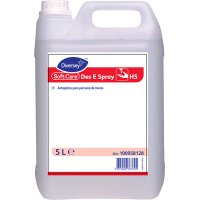 Solución Hidroalcohólica Soft Care Des E Spray Manos Garrafa 5 Lt - 18327