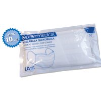 Mascarilla Bexen Medical Quirúrgica Blanca 5 Packs De 10 U - 18334