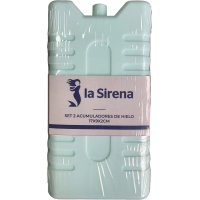 Acumulador De Hielo La Sirena 2 U 17x9x2cm - 18499