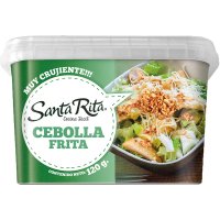 Cebolla Frita Santa Rita Muy Crujiente Tarrina 120 Gr - 18665