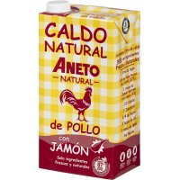 Caldo Aneto Pollo Con Jamón Brik 1 Lt - 18770