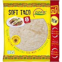 Tortillas Zanuy Soft Taco 15 Cm Bolsa 176 Gr 8 U - 18778