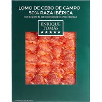 Lomo Enrique Tomás De Cebo Ibérico 50% Loncheado Al Vacío 80 Gr - 18795