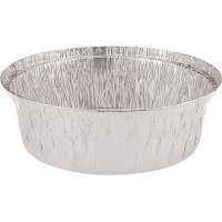 Bandeja Aluminio Macopal Redonda Pollo Baja 200x55 1400 Cc Pack 100 - 18849