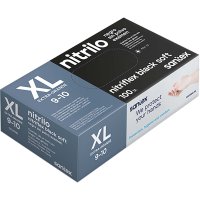 Guantes Santex Nitrilo Sin Polvo Negro Caja Talla Xl 100 U - 18872