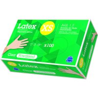 Guantes Rubberex Latex T-p Pack 100 Con Polvo - 18985