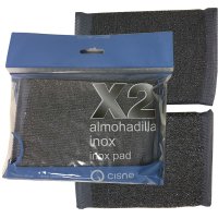 Estropajo Cisne Inox 10x12.5 Cm Pack 2 - 19040