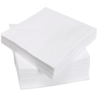 Tovallons Suao Anònimes Blanques 30x30 1 Capa Pack 100 - 19186