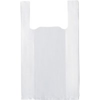 Bolsa Plástico Eversia Camiseta 50 Micras Blanca Pack 120 70% Reciclada 30x40 30x40 - 19327